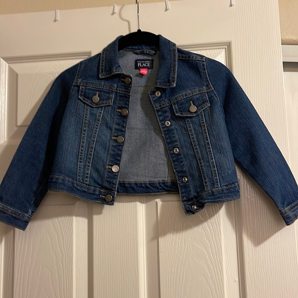 Girls size 5t jean jacket